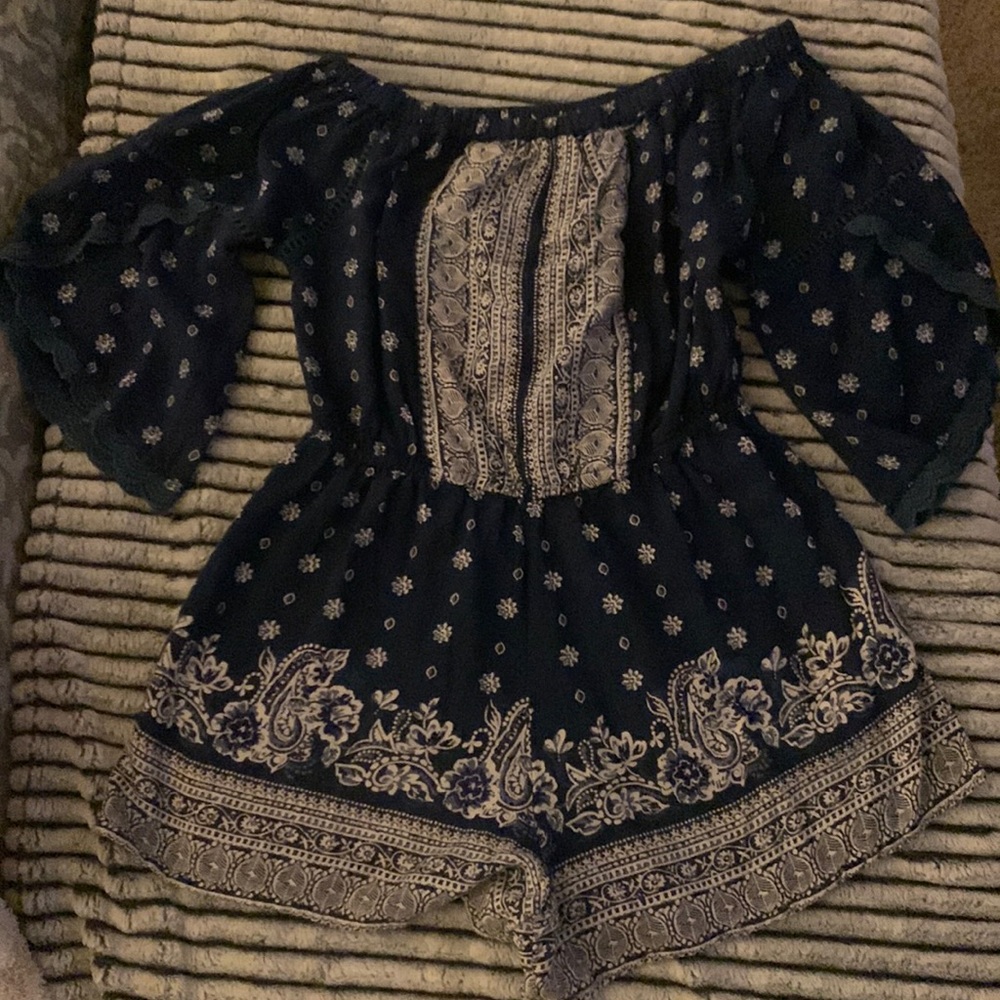 Girls Large Romper